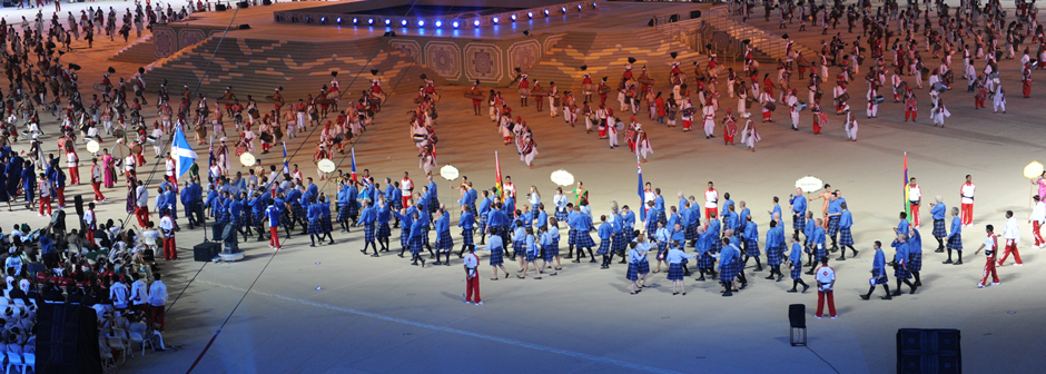 Team Scotland, Opening Ceremony 2010 